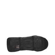 Dolce & Gabbana Black Fabric Chunky Sneakers