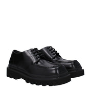 Dolce & Gabbana Black Leather Oxfords And Derbies