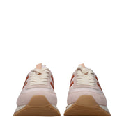 Moncler Pink Fabric Chunky Sneakers
