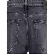 PT Torino Gray Cotton Slim Fit Jeans