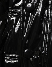 Dolce & Gabbana Polyester Black Quilted Puffer Coat  Jacket