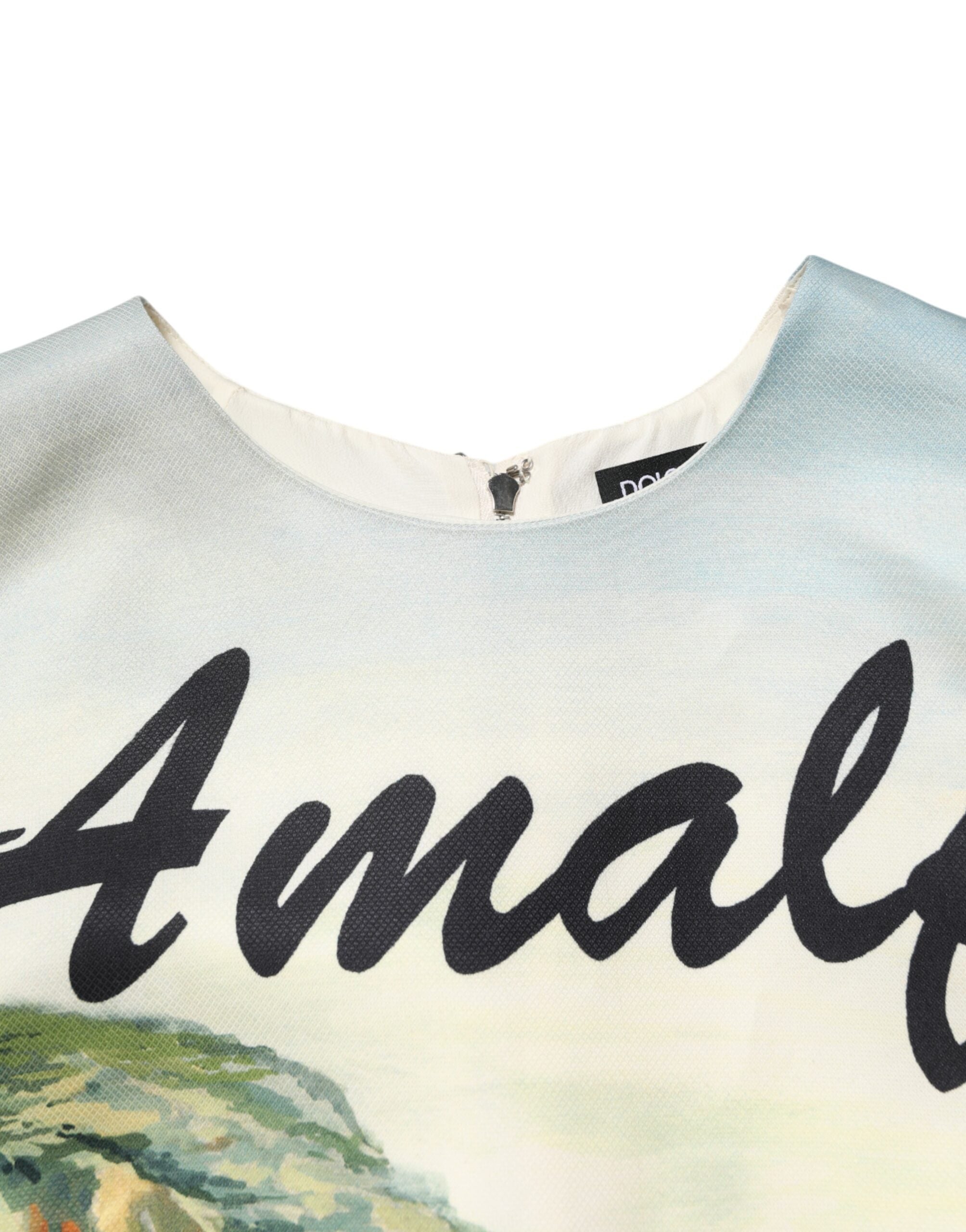 Dolce & Gabbana Multicolor Crystal Embellished Mini Dress