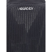 Gucci Black Cotton Cardigan