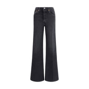 RE/DONE Black Cotton Jeans Denim