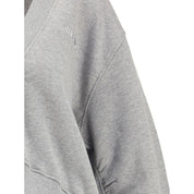 The Attico Gray Cotton Sweatshirt