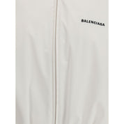 Balenciaga White Polyester Shell Jacket