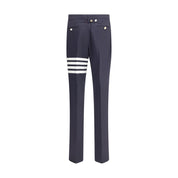 Thom Browne Blue Wool Dress Pants