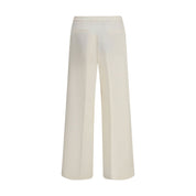 Cruna Cream Polyester Casual Pants