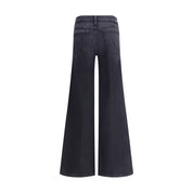 Mother Denim Black Cotton Jeans Denim