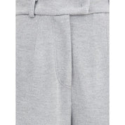 Brunello Cucinelli Gray Cotton Casual Pants