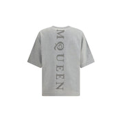 Alexander McQueen Gray Cotton T-Shirt