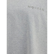 Alexander McQueen Gray Cotton T-Shirt