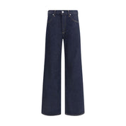Citizens of Humanity Blue Recycled Cotton Straight-Leg Jeans