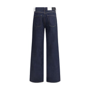Citizens of Humanity Blue Recycled Cotton Straight-Leg Jeans