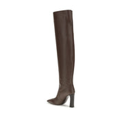Giuseppe Zanotti Brown Leather Over The Knee