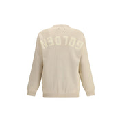 Golden Goose Cream Cotton Cardigan