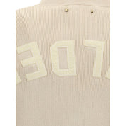 Golden Goose Cream Cotton Cardigan