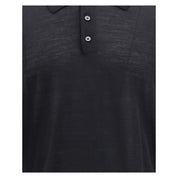 Golden Goose Black Fleece Wool Dress Shirt