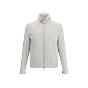 Brunello Cucinelli Gray Polyamide Shell Jacket