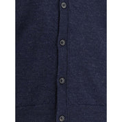Margiela Blue Wool Cardigan