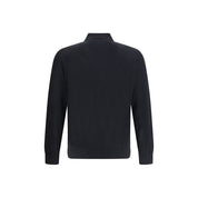 Giorgio Armani Black Fleece Wool Sweatshirt