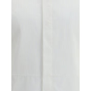Finamore White Cotton Dress Shirt