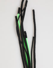 Dolce & Gabbana Multicolor Polyester Tape String DG Logo Keychain Keyring