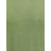 Saint Laurent Bicolor Wool Turtleneck