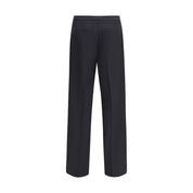 Cruna Black Polyester Casual Pants