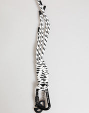 Dolce & Gabbana Multicolor Polyester Tape String DG Logo Keychain Keyring