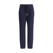 Moncler Blue Cotton Joggers (Workout Pants)