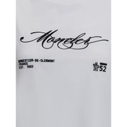 Moncler White Cotton T-Shirt