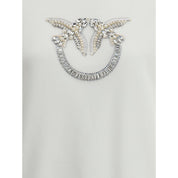 PINKO White Cotton Sweatshirt