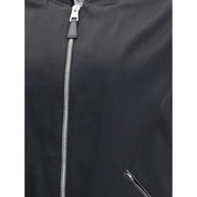 Givenchy Leather and satin bomber Jacket