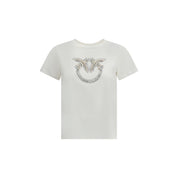 PINKO White Cotton T-Shirt