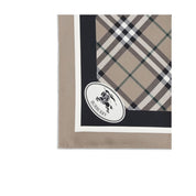 Burberry Beige Silk Scarf