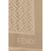 Fendi Silk FF Shawl