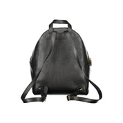 Coccinelle Black Leather Women Backpack