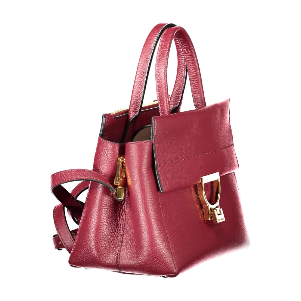 Coccinelle Purple Leather Women Handbag