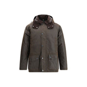 Barbour Brown Cotton Rain Coat