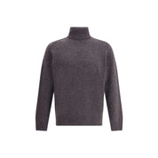 Brooksfield Multicolor Fleece Wool Turtleneck