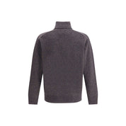 Brooksfield Multicolor Fleece Wool Turtleneck