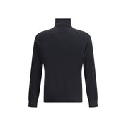 ZEGNA Black Cashmere Turtleneck