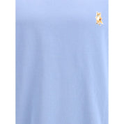 Maison Kitsuné Light Blue Cotton T-Shirt