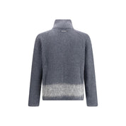 Dsquared² Gray Wool Cardigan