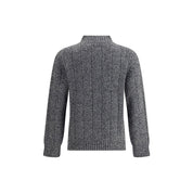 Brooksfield Gray Wool Sweatshirt