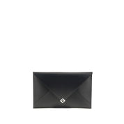 Fendi Black Leather Clutch Bag