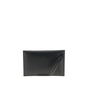 Fendi Black Leather Clutch Bag