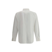 Saint Laurent White Cotton Dress Shirt