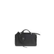 Fendi Black Calf Leather Bos Taurus Shoulder Bag